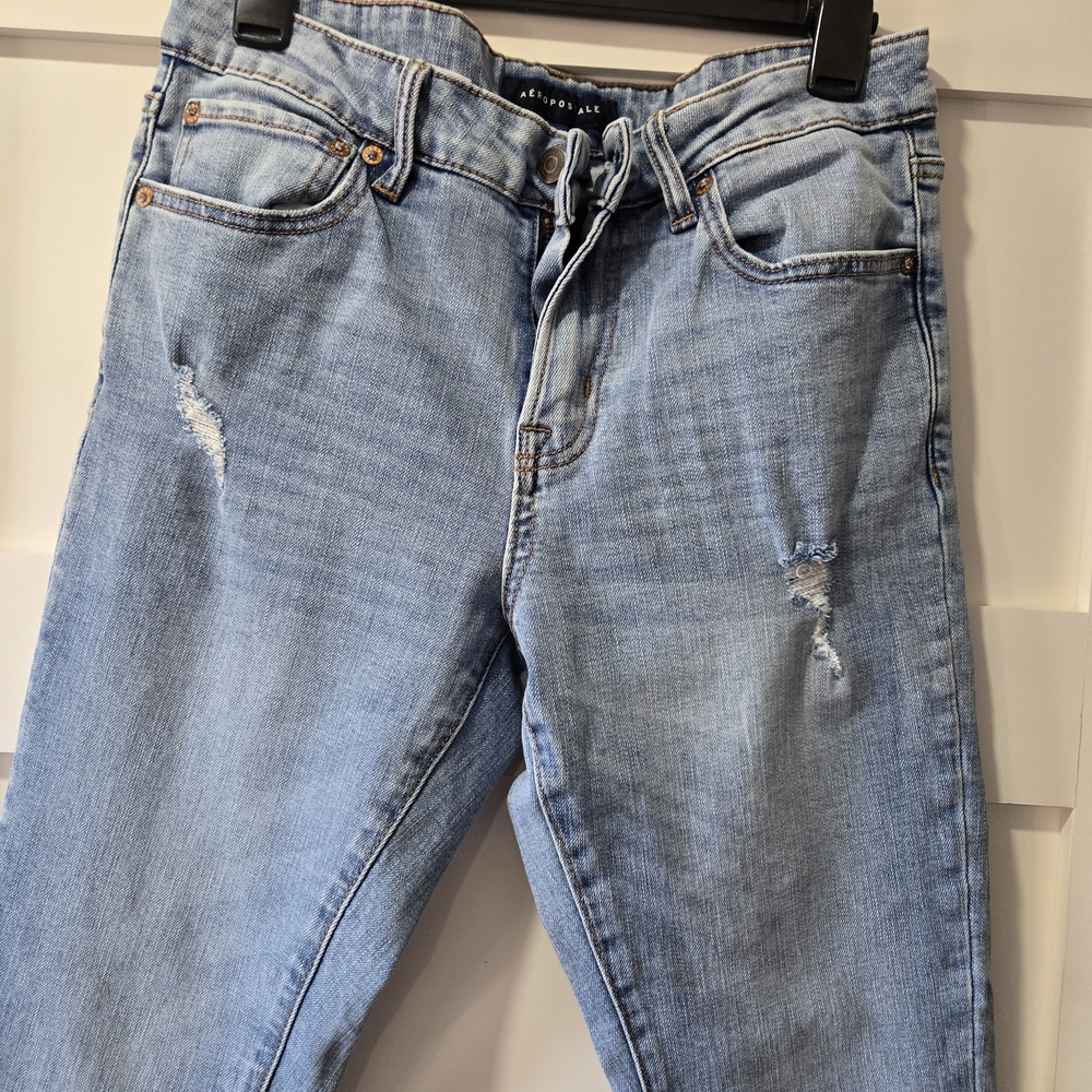 Aeropostale Light Blue Skinny Jeans
